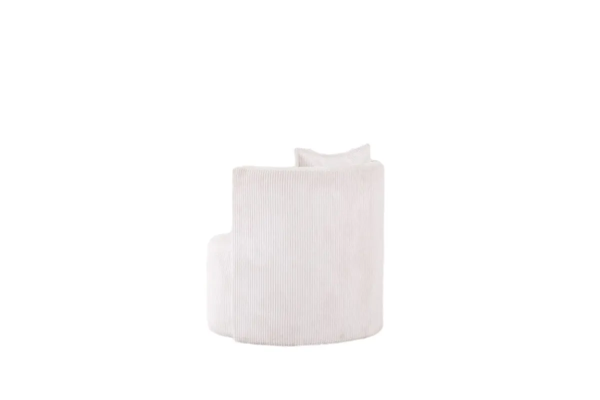 Averill Accent Chair - White