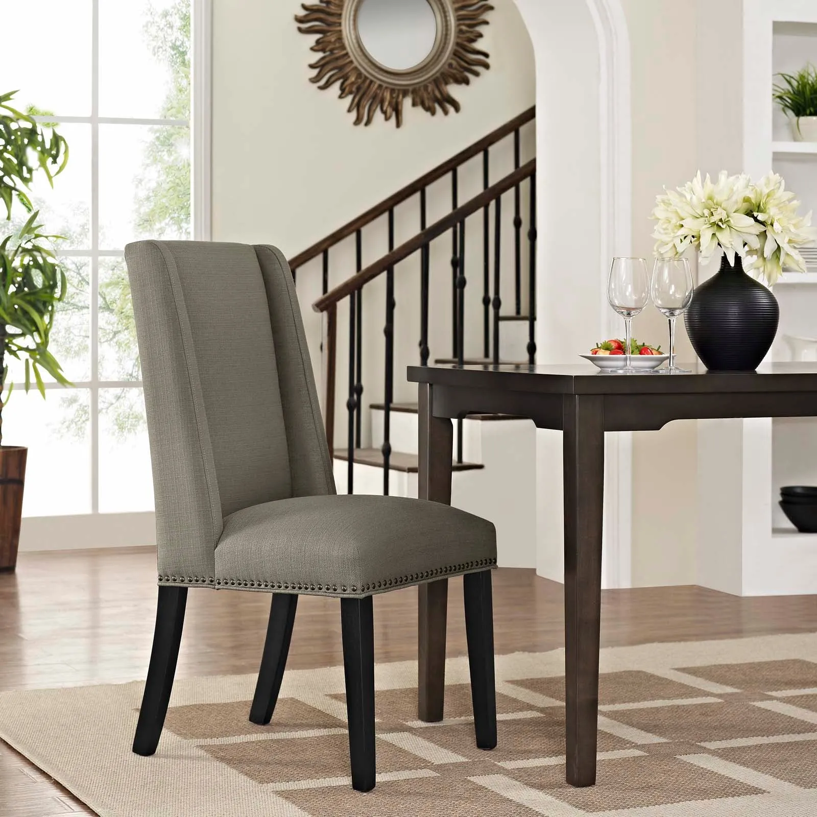 Baron Fabric Dining Chair by Modway