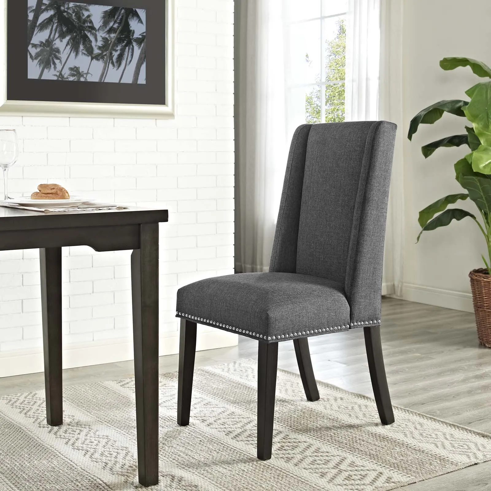 Baron Fabric Dining Chair by Modway