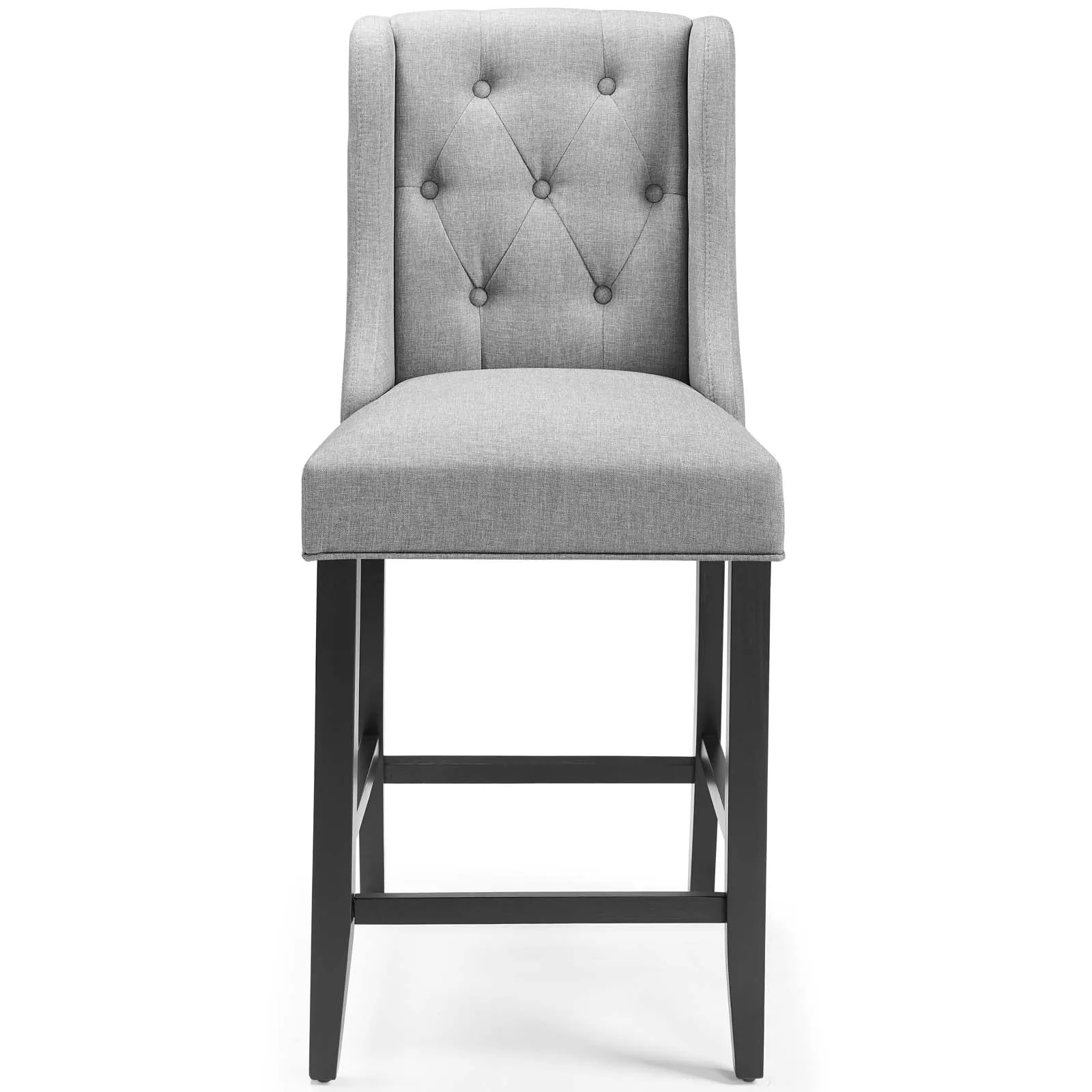 Baronet Upholstered Fabric Counter Bar Stool Set of 2 by Modway