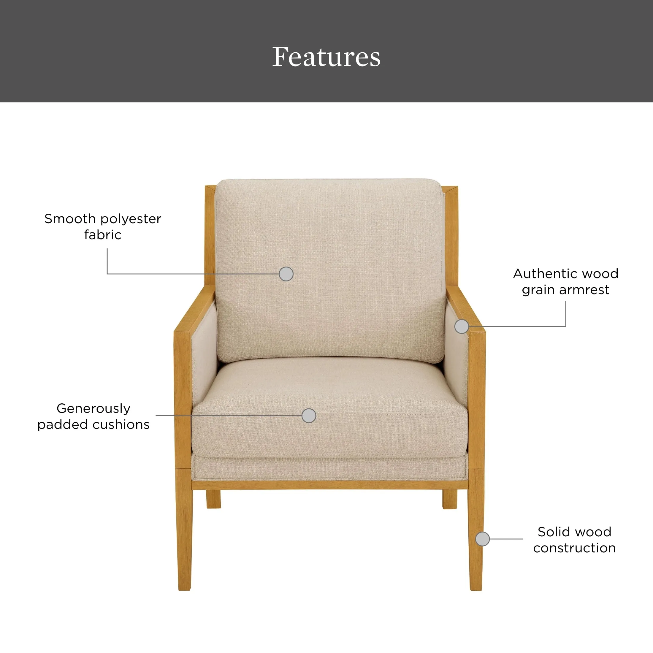 Better Homes & Gardens BH2530708397B01 Windsor Chair, Light Honey