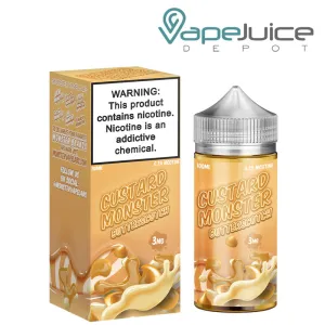 Butterscotch Custard Monster eLiquid 100ml
