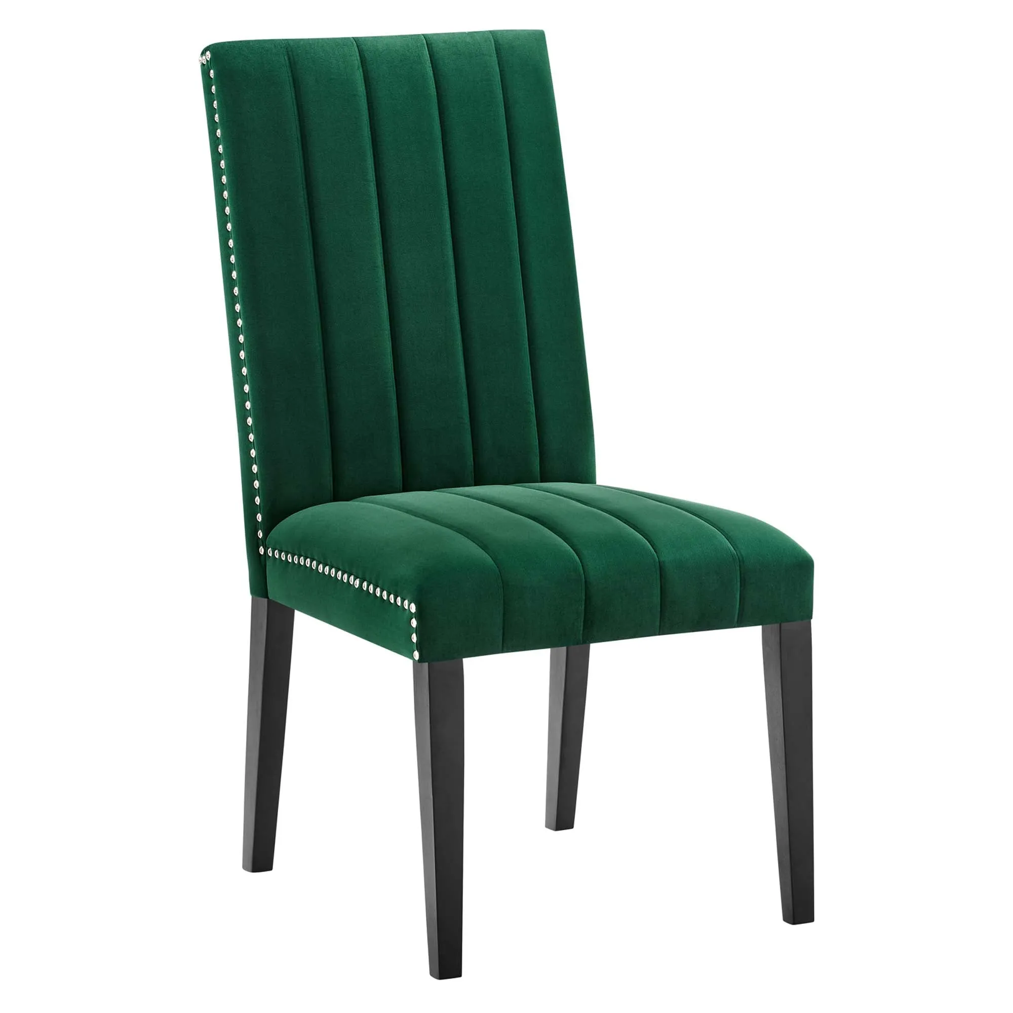 Catalyst Performance Velvet Dining Side Chairs - Set of 2 by Modway