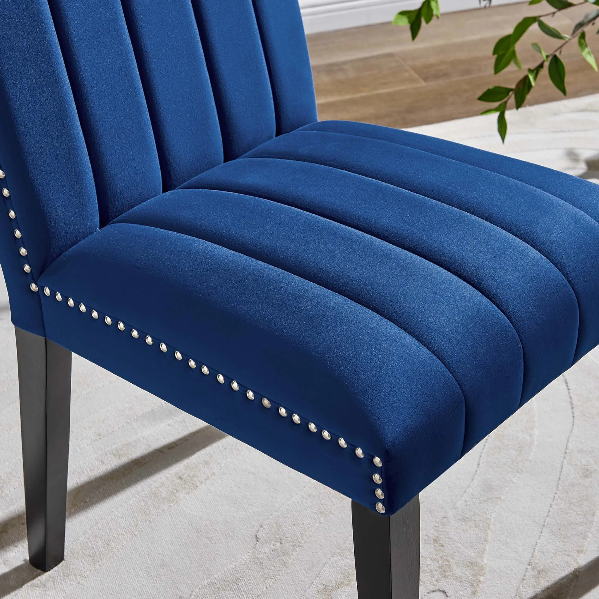 Catalyst Performance Velvet Dining Side Chairs - Set of 2 by Modway