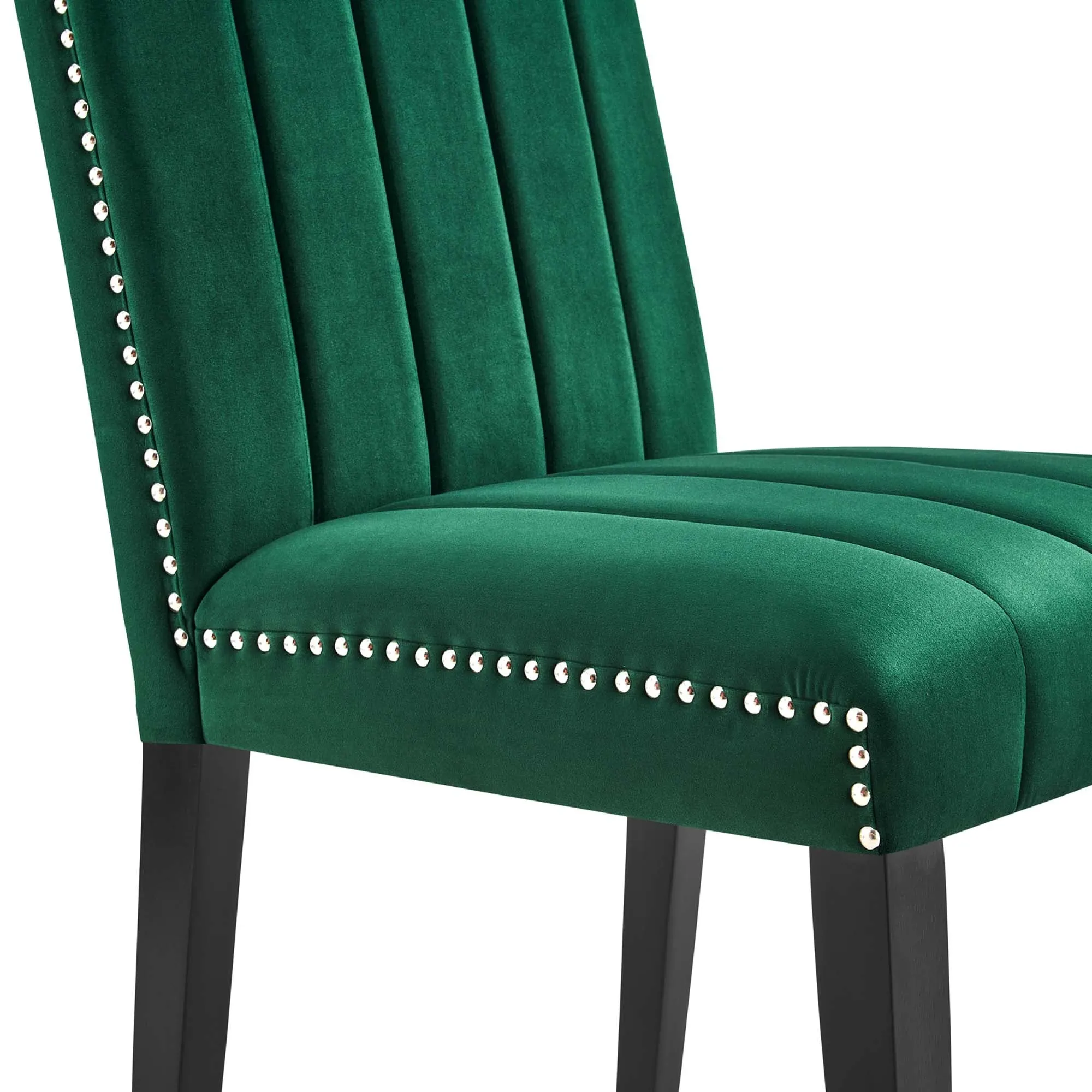 Catalyst Performance Velvet Dining Side Chairs - Set of 2 by Modway