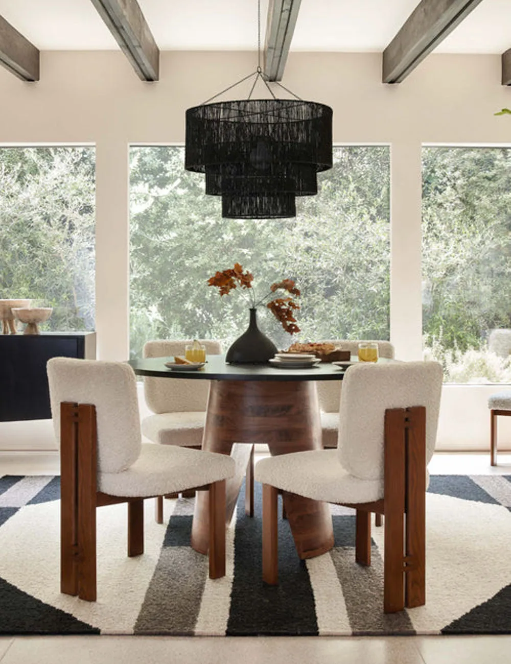 Chavette Chandelier, Black