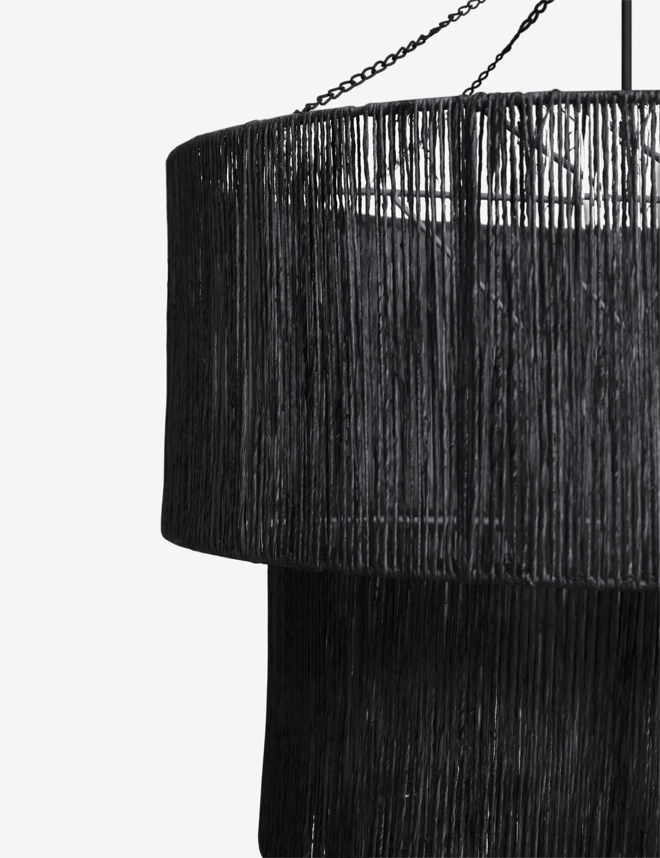 Chavette Chandelier, Black