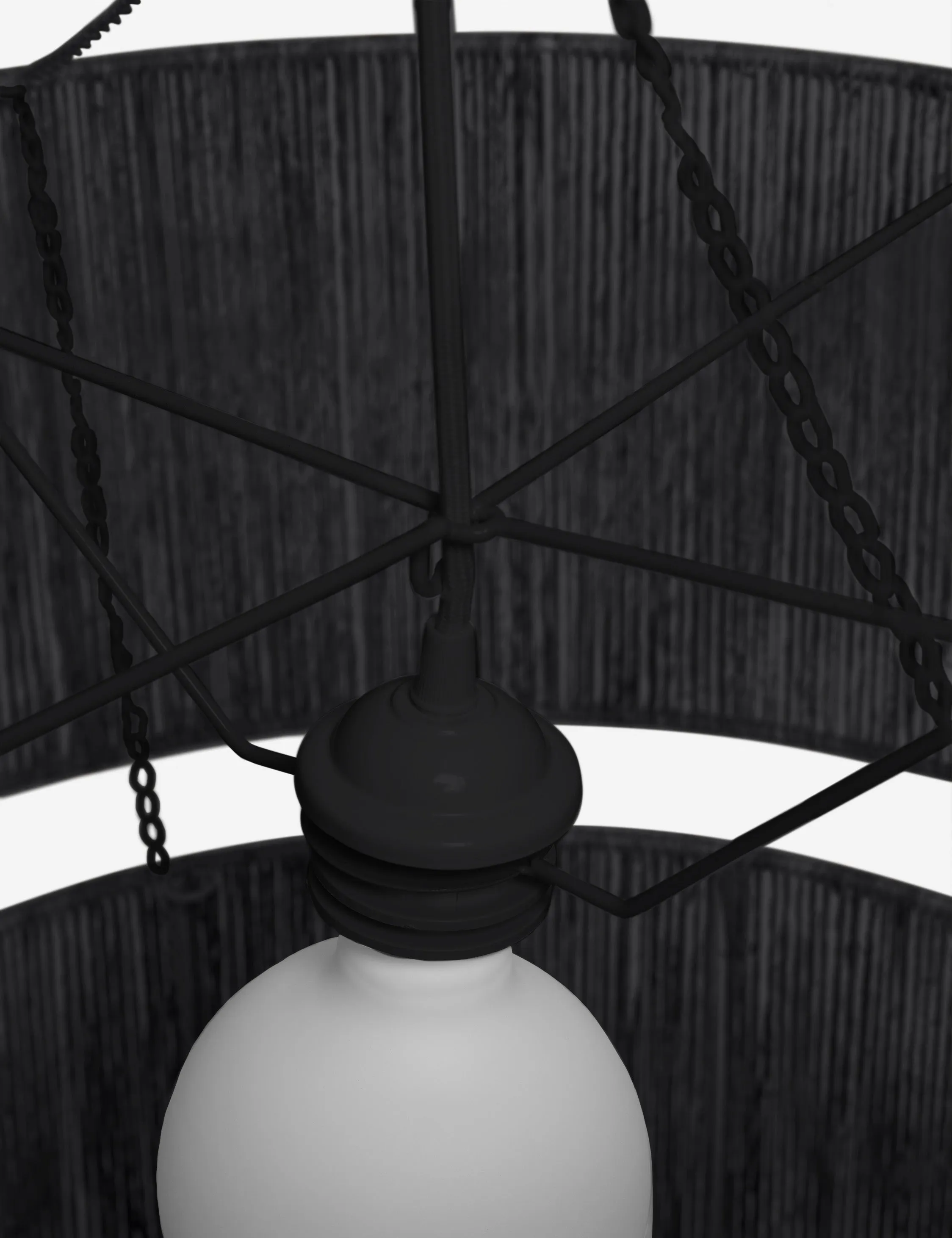Chavette Chandelier, Black