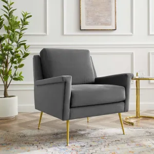 Chesapeake Performance Velvet Armchair by Modway