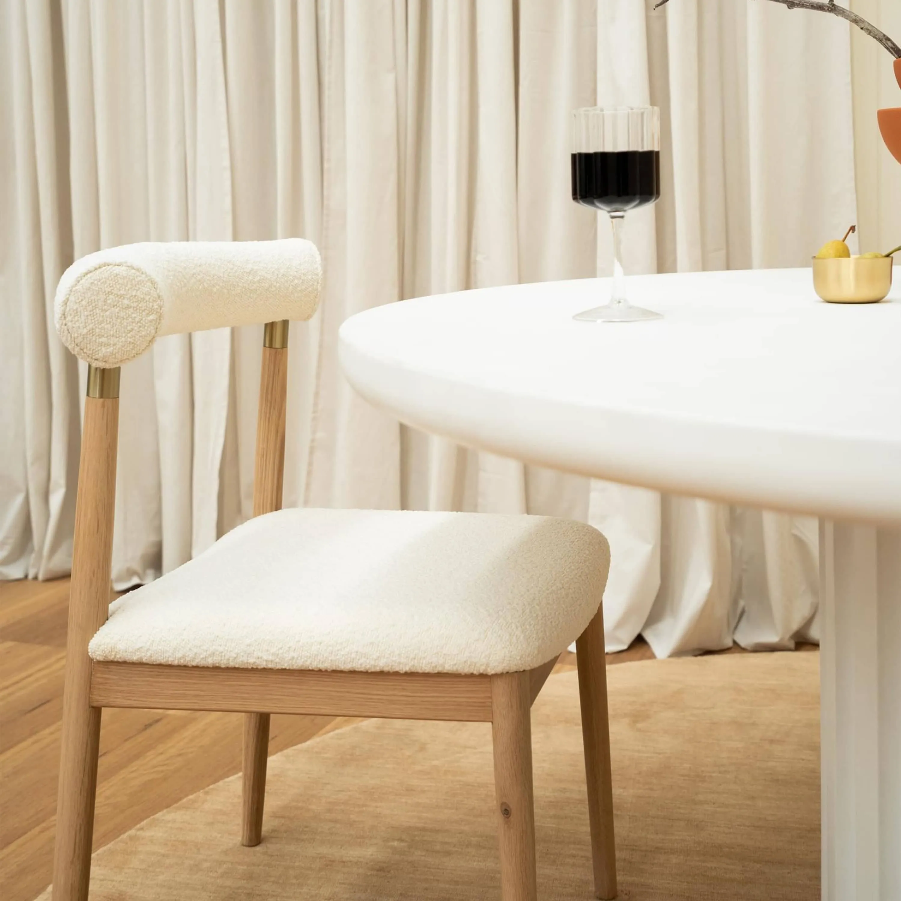 Cluster Dining Chair - Copenhagen Off White