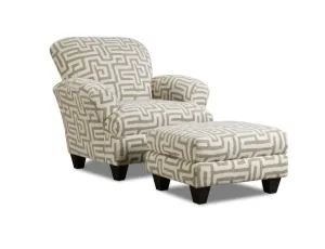 Colonist Oatmeal Accent Chair