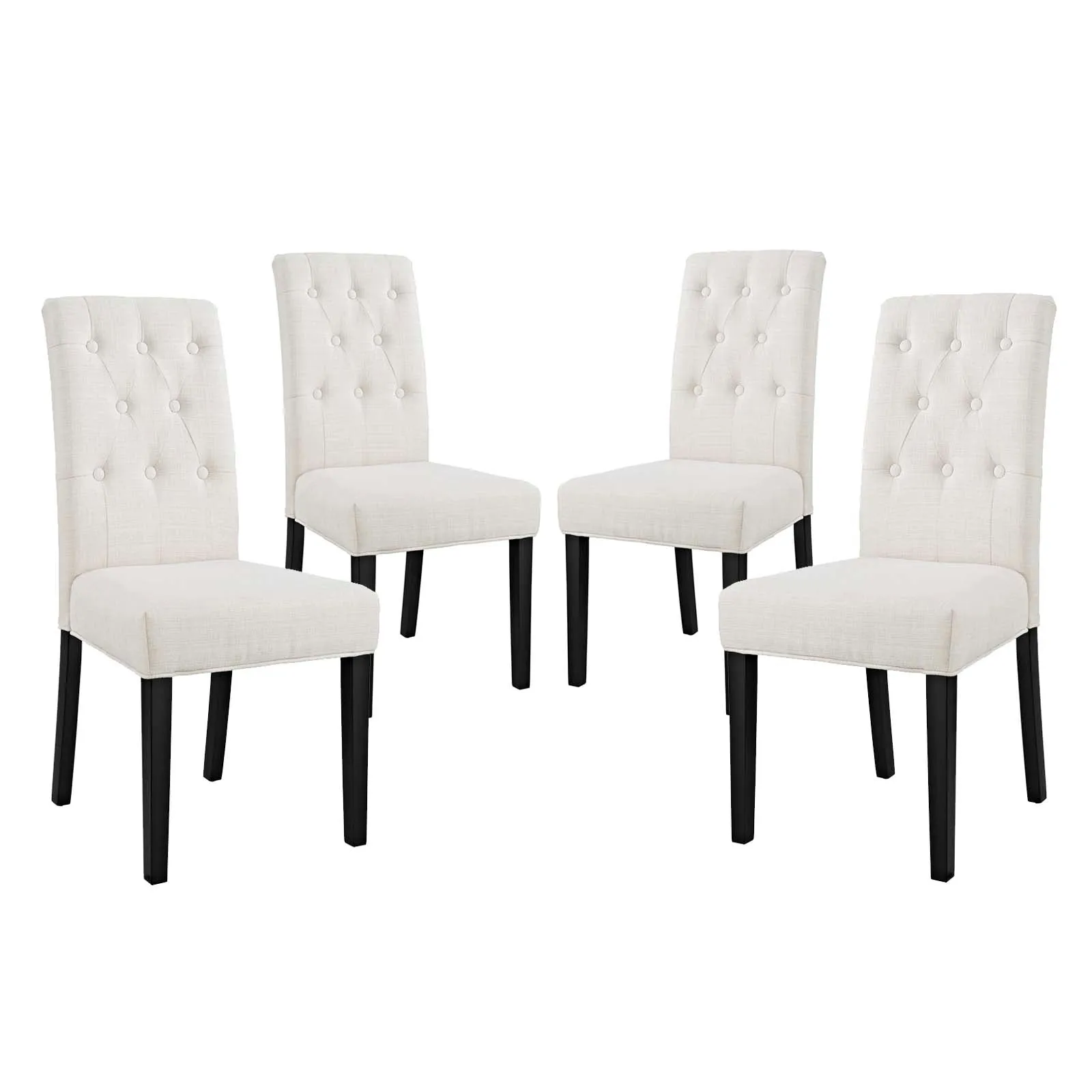 Confer Dining Side Chair Fabric Set of 4 by Modway