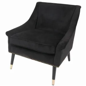 Crawford Accent Chair GLAM BLACK