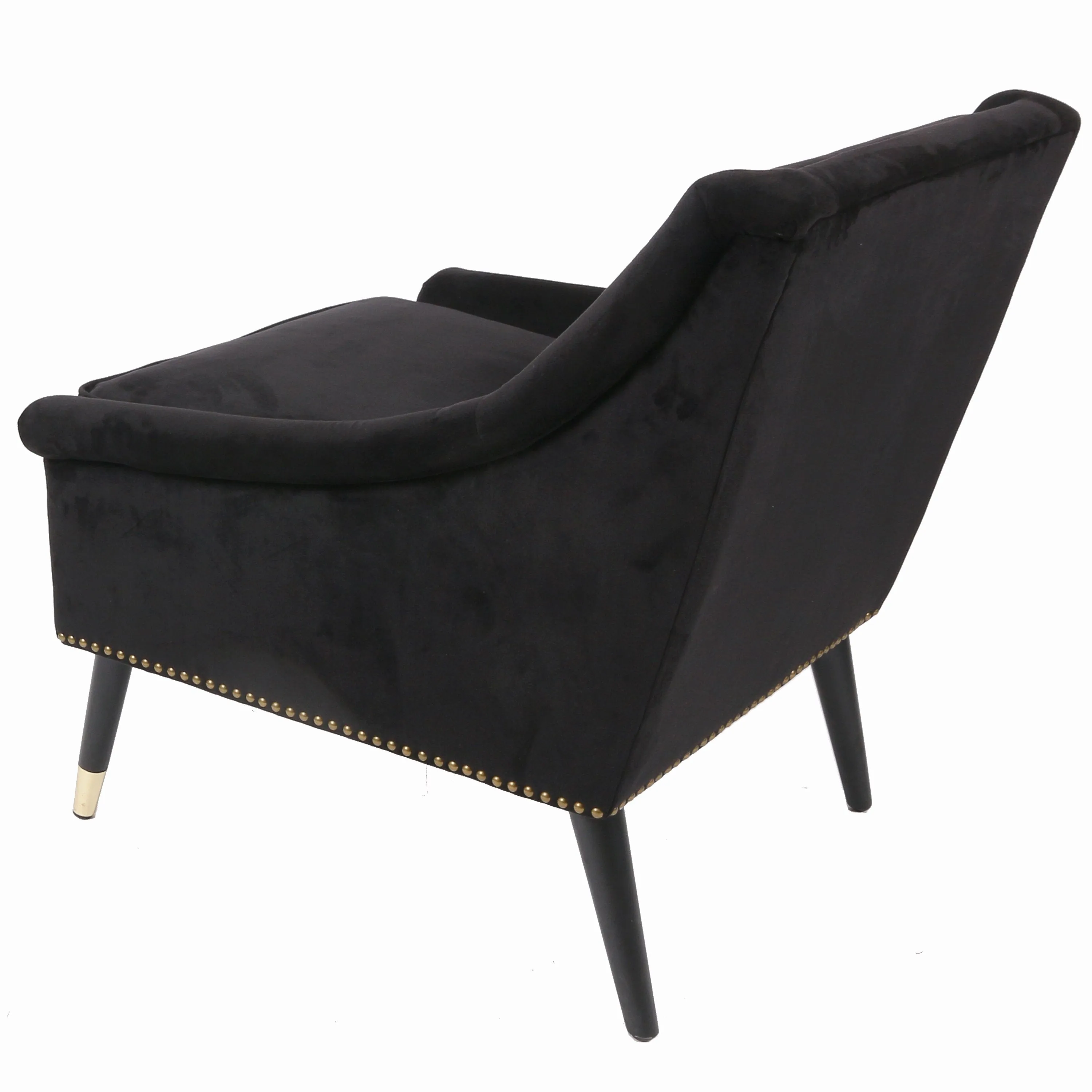 Crawford Accent Chair GLAM BLACK
