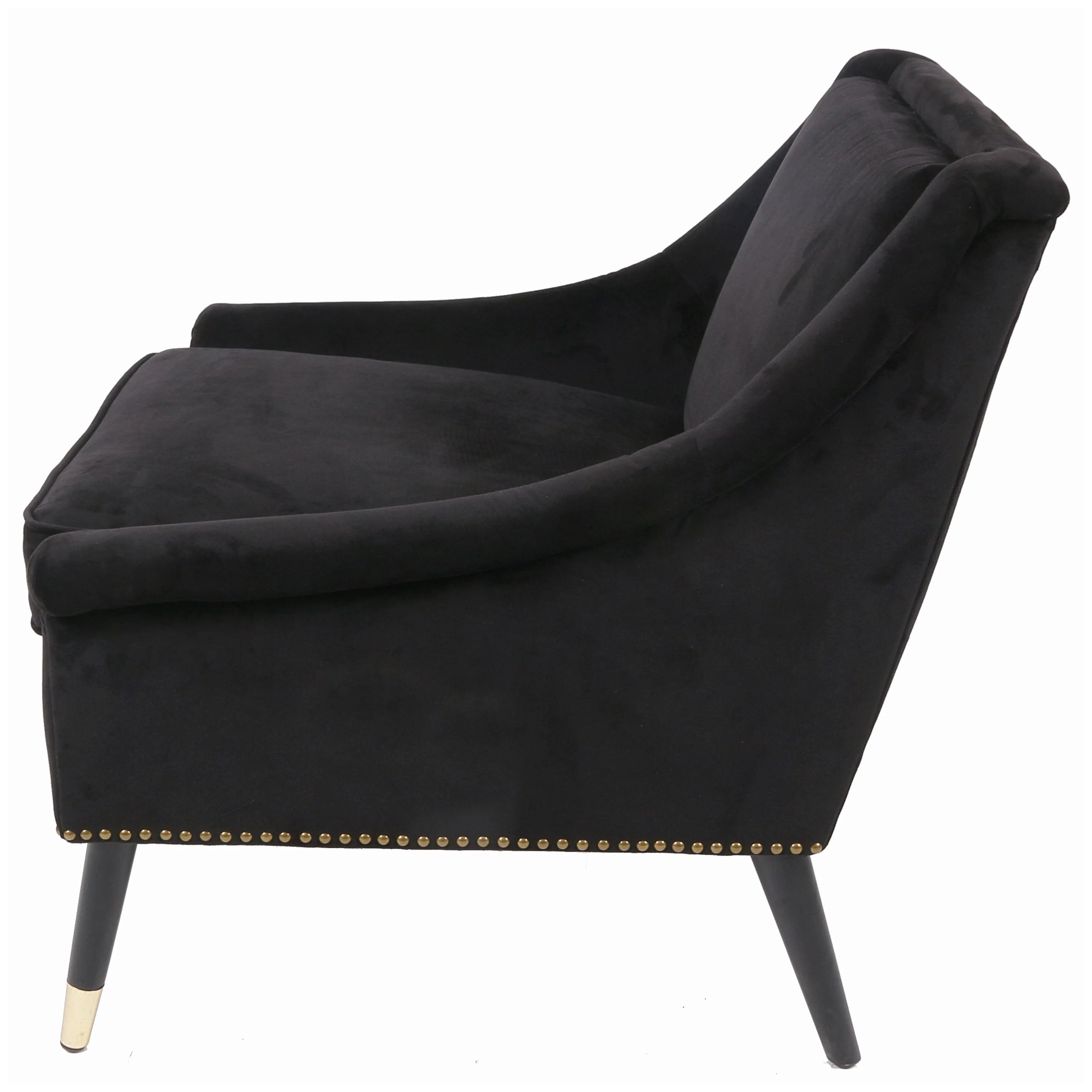 Crawford Accent Chair GLAM BLACK