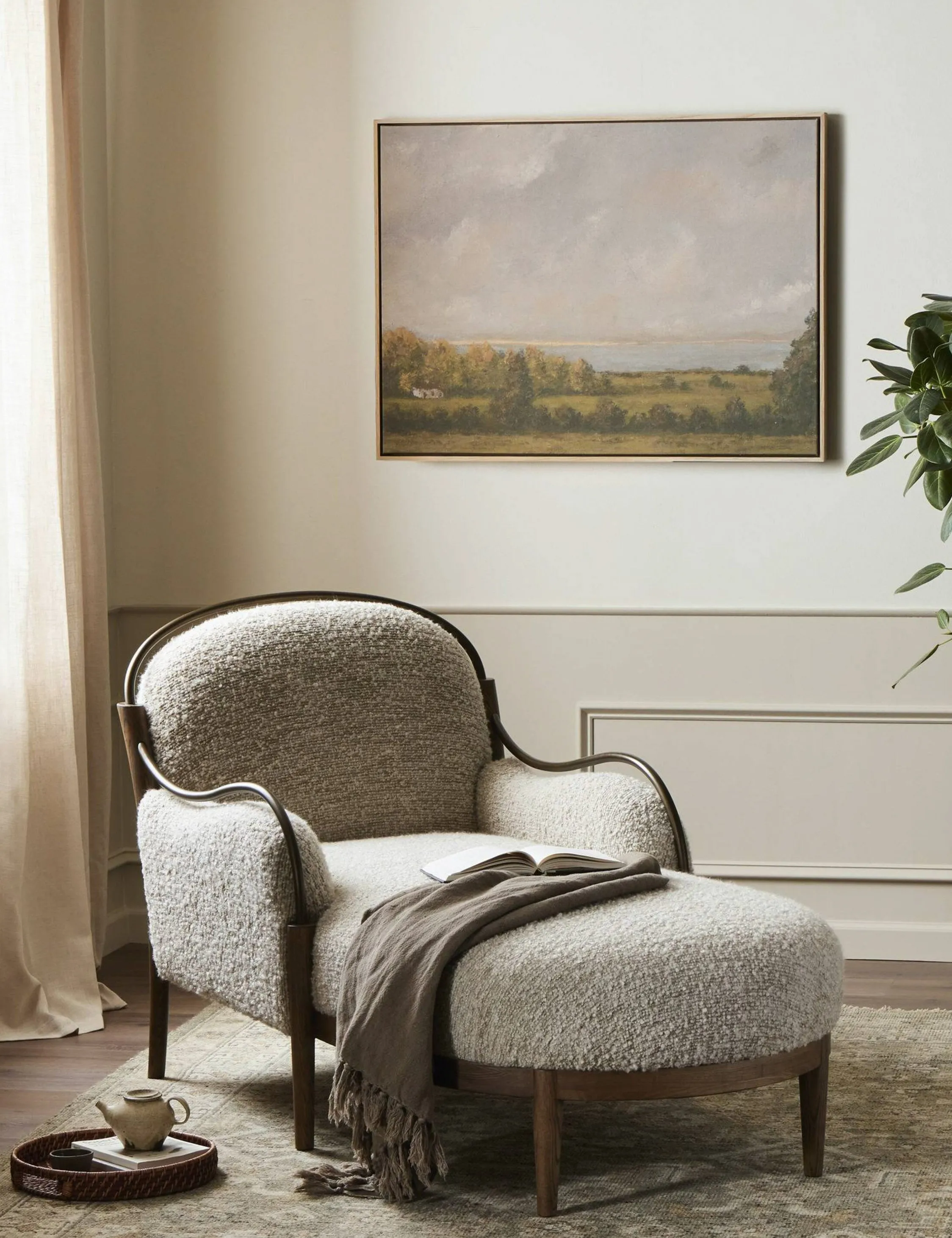 Demi Chaise by Amber Lewis x Four Hands