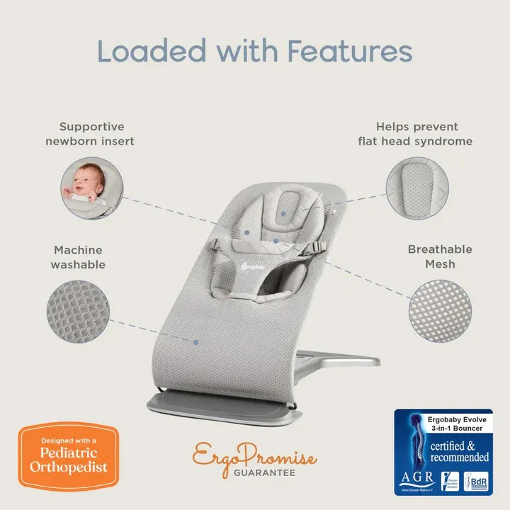 Evolve 3 in 1 Bouncer Mesh VARIOUS COLOURS