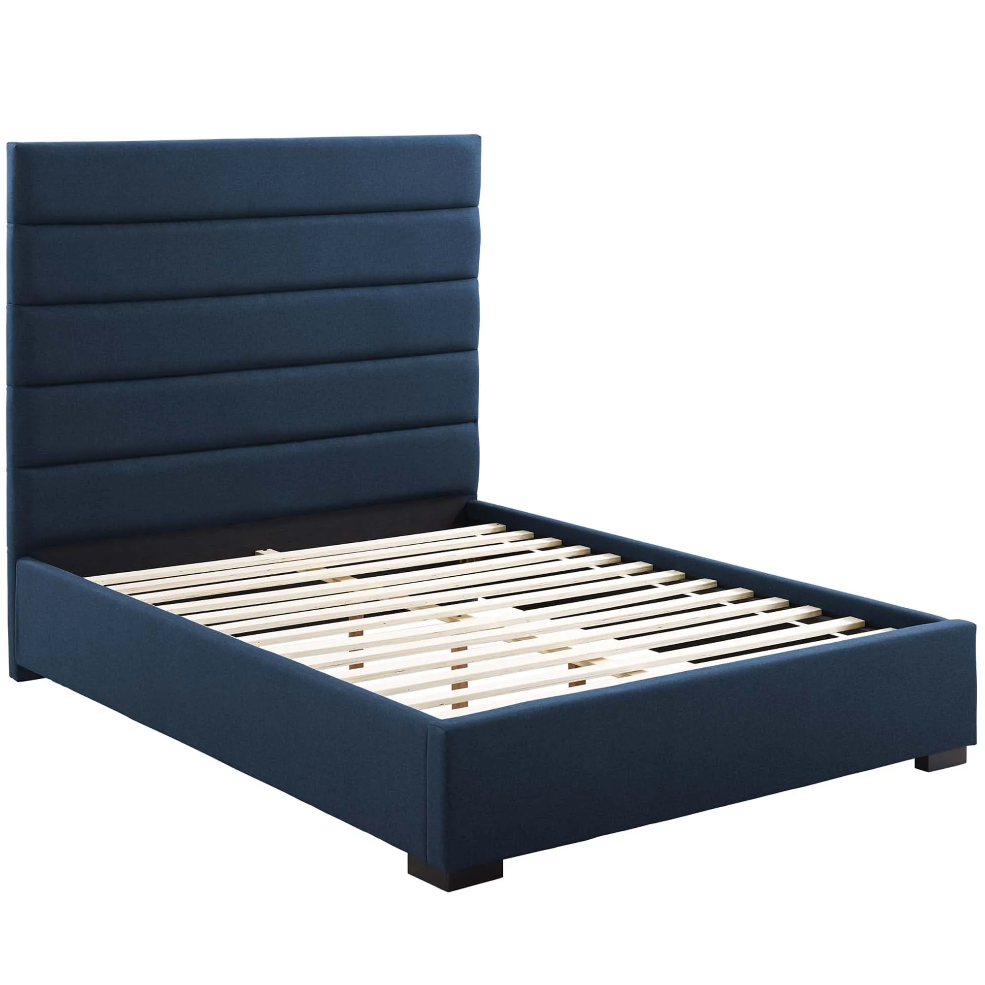 Genevieve Upholstered Fabric Platform Bed by Modway