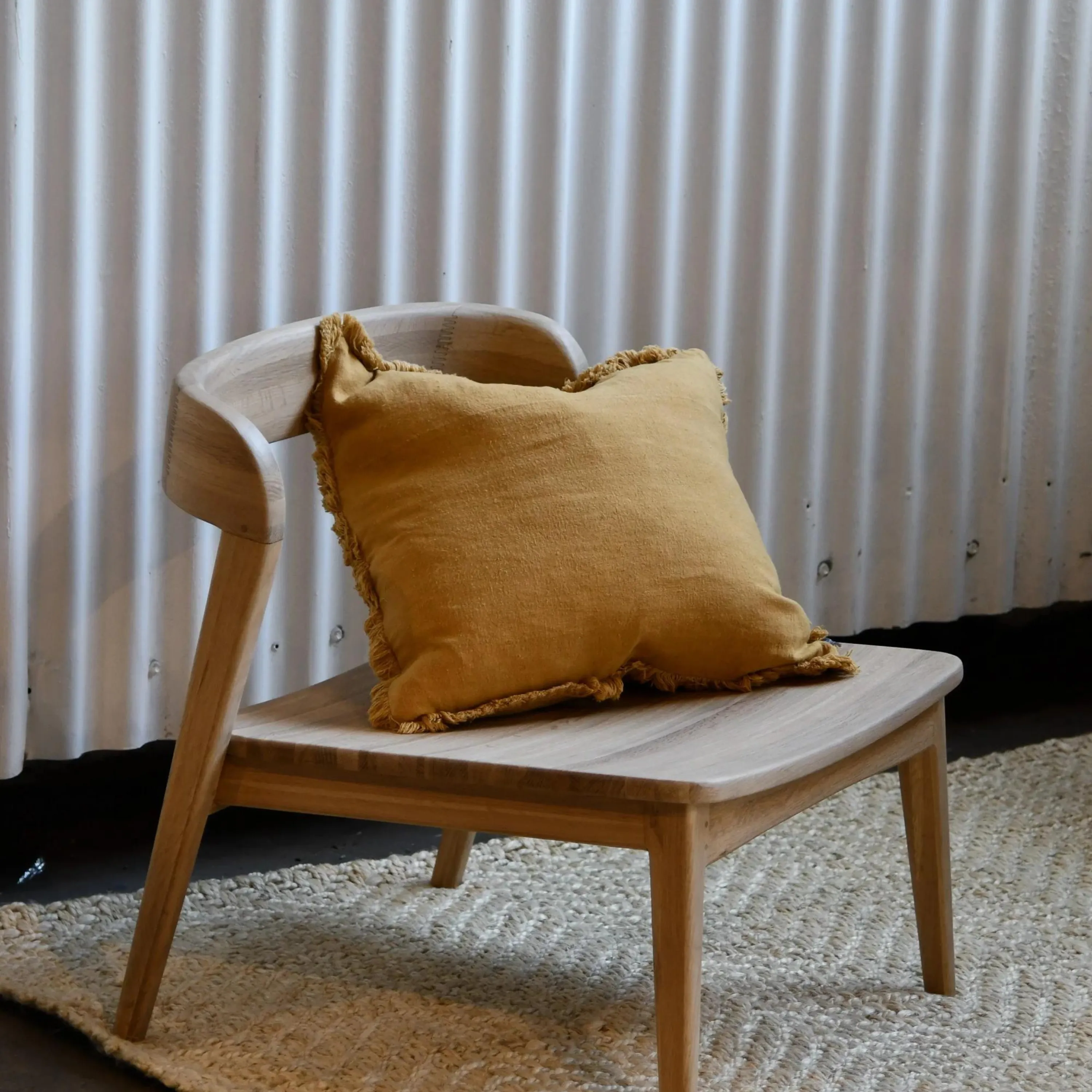 Grasshopper Easy Chair - White Oak