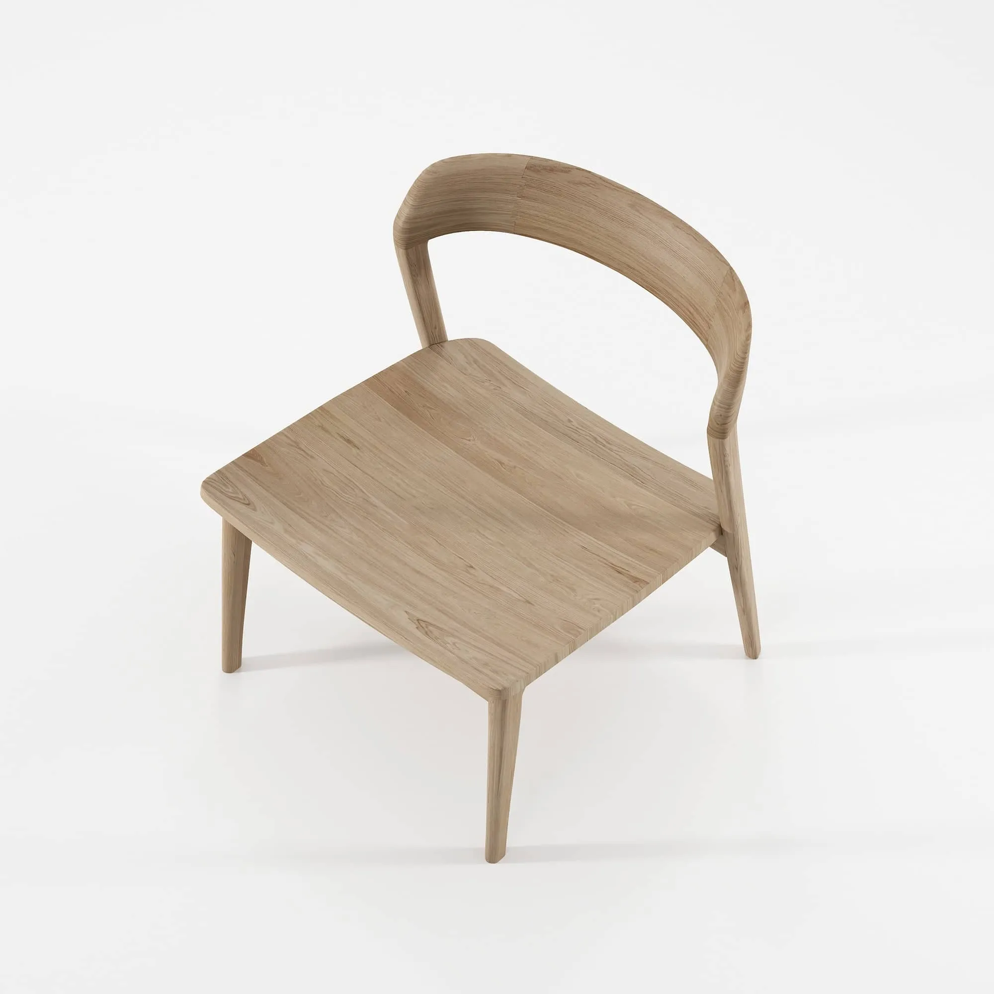 Grasshopper Easy Chair - White Oak