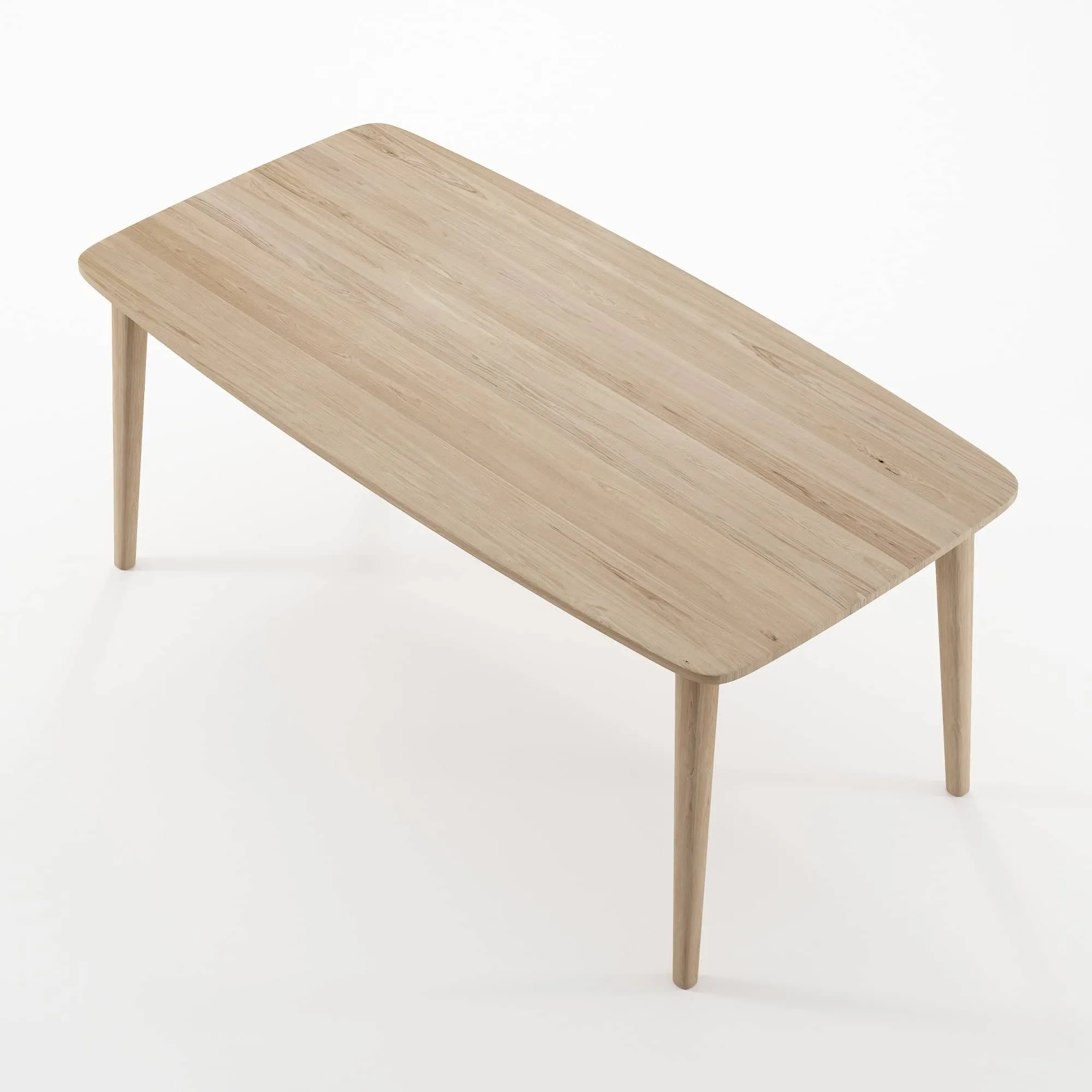 Grasshopper Rectangular Dining Table 180cm - Oak