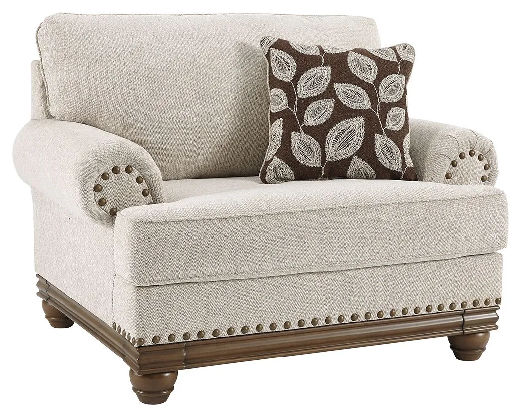 Harleson Beige Chair and a Half