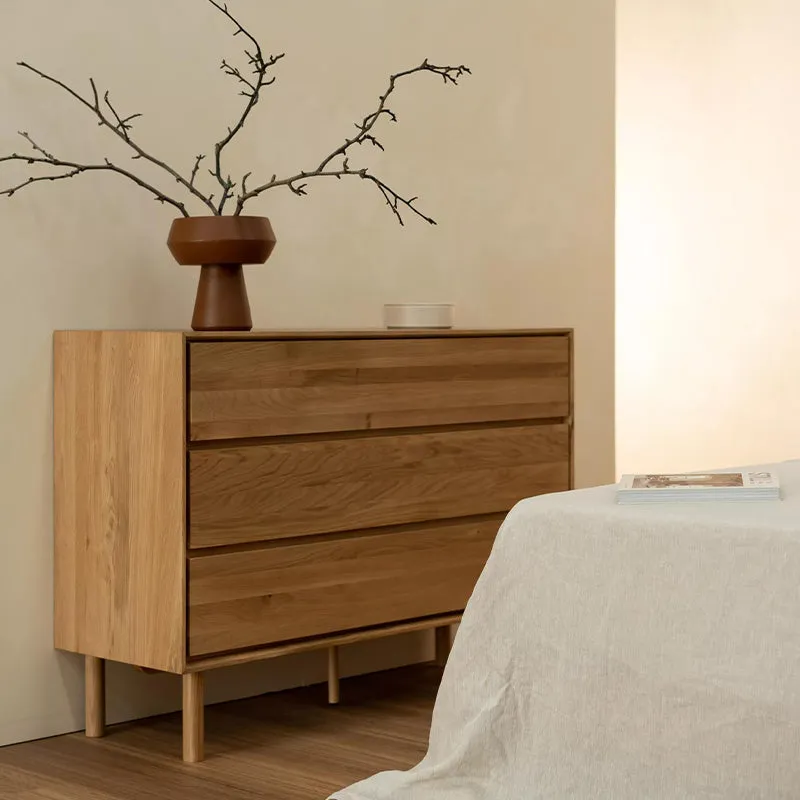 Harmony 3 Drawer Chest - Oak