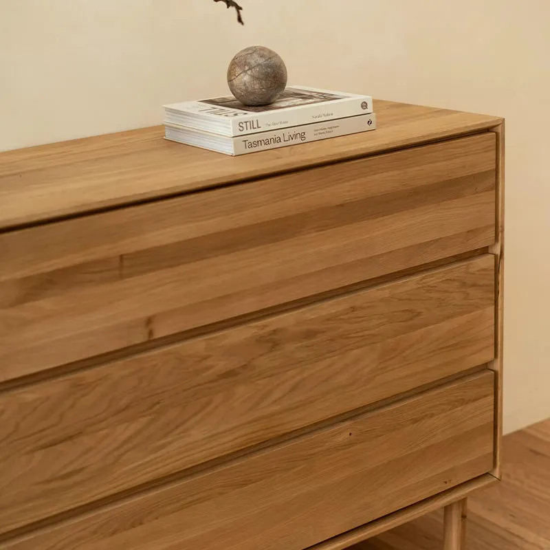 Harmony 3 Drawer Chest - Oak
