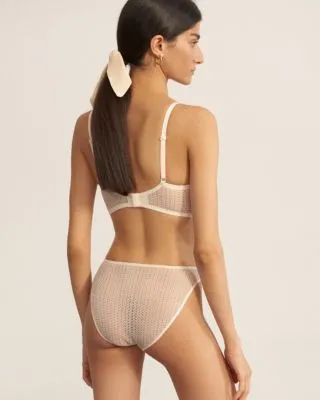 Honeycomb Soft Triangle Bra