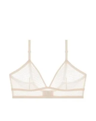 Honeycomb Soft Triangle Bra