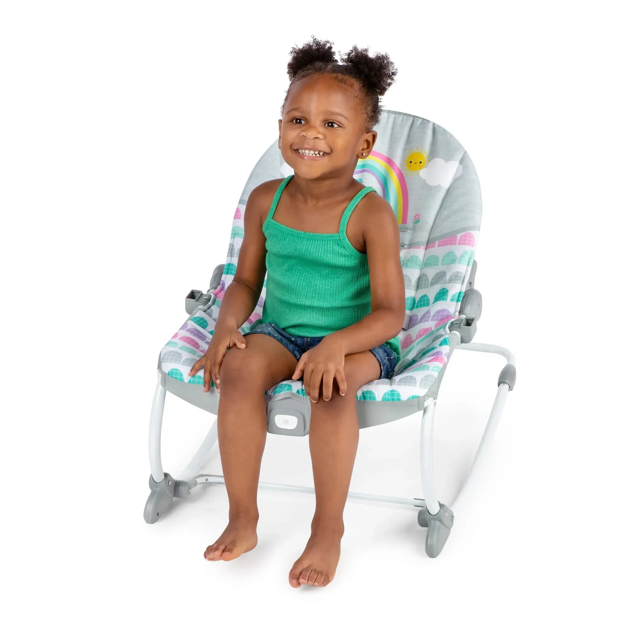 Infant to Toddler Baby Rocker - Rosy Rainbow