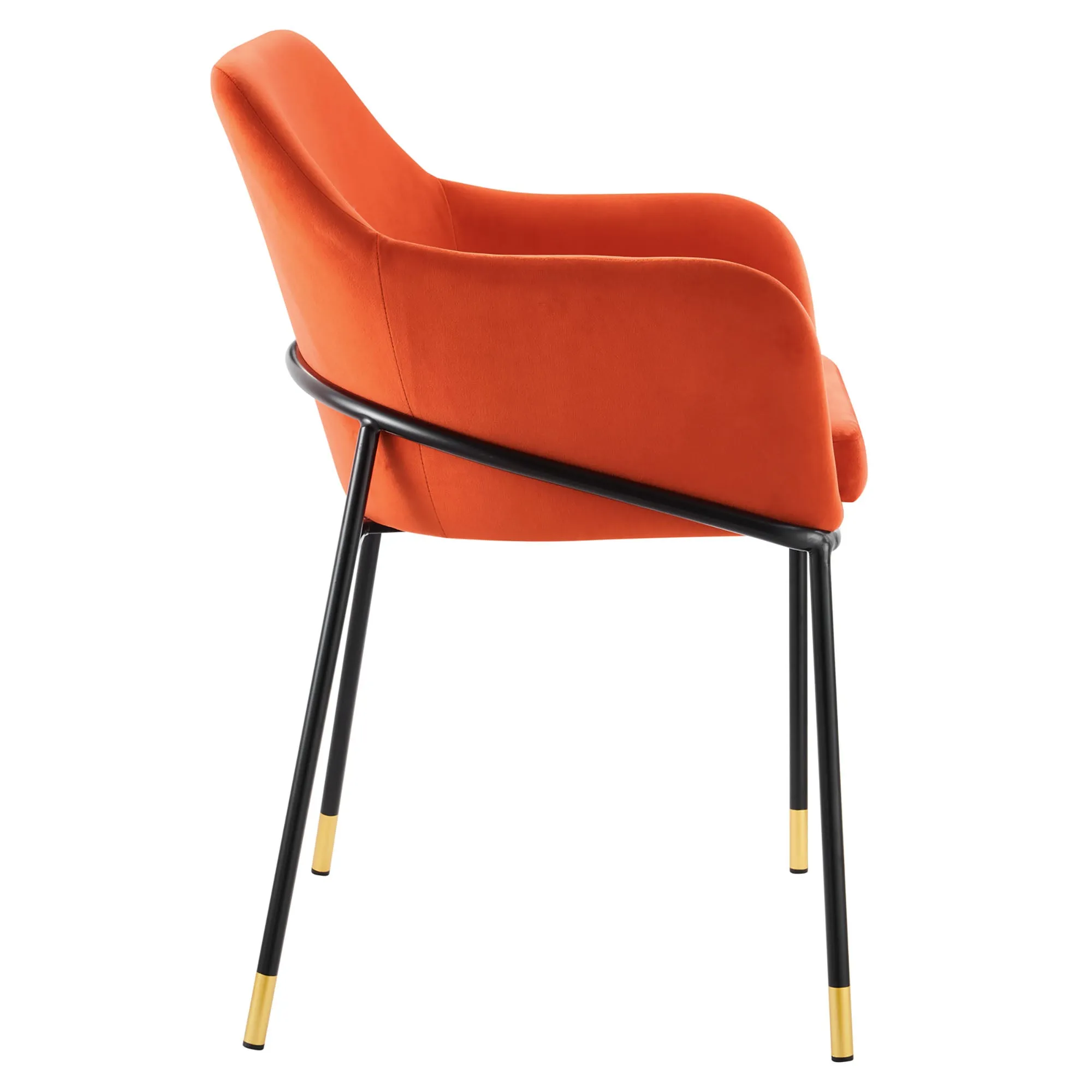 Jovi Performance Velvet Dining Armchair by Modway
