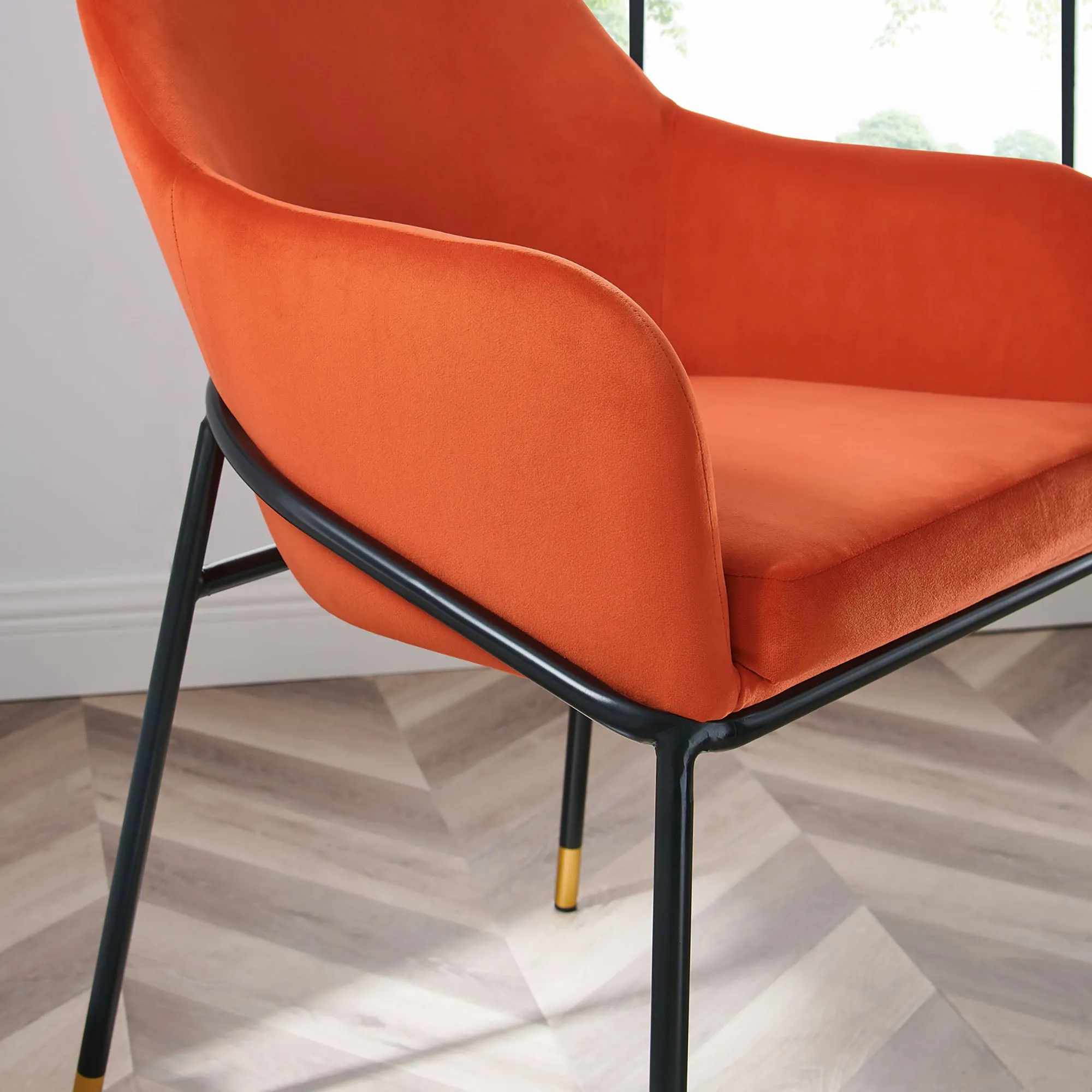 Jovi Performance Velvet Dining Armchair by Modway