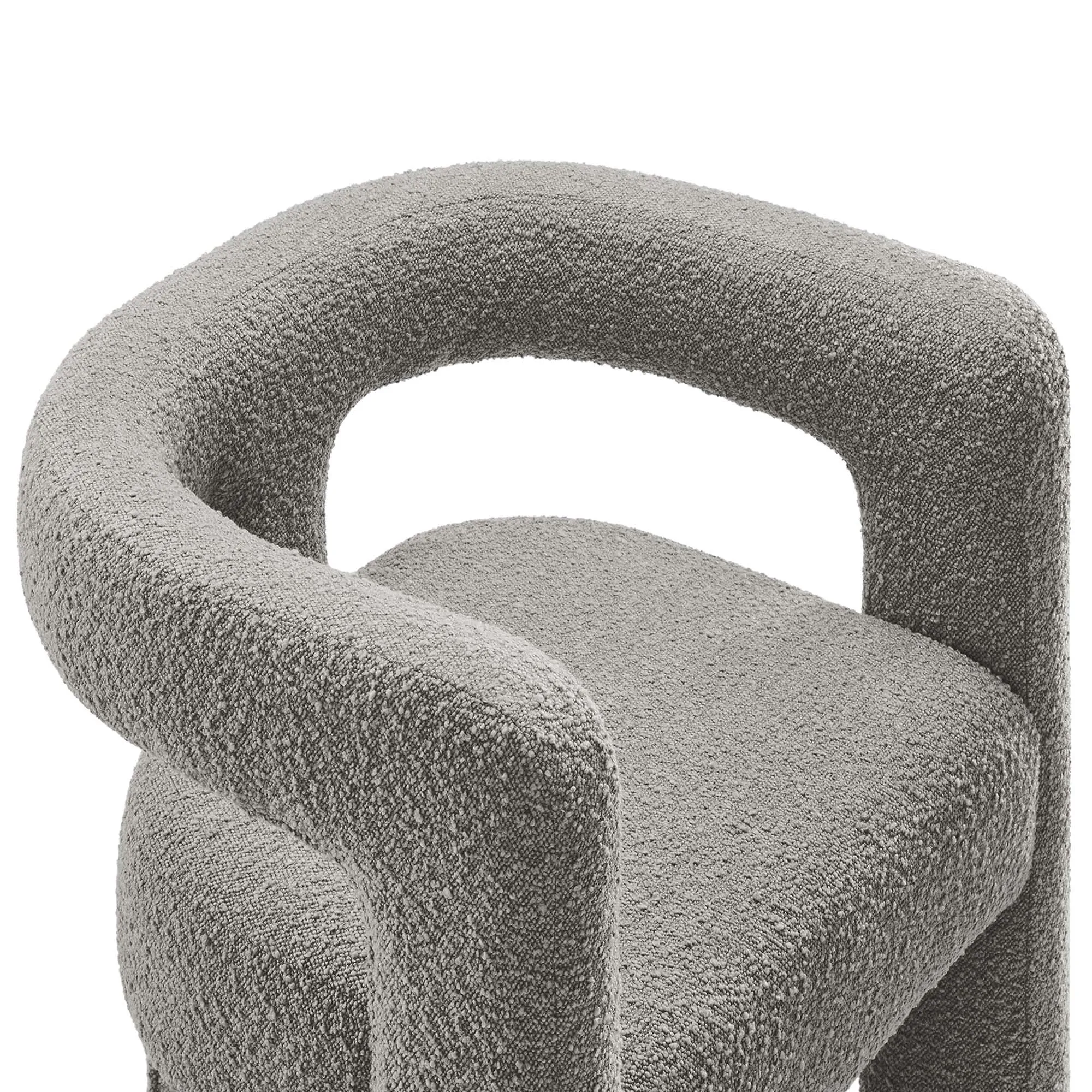 Kayla Boucle Upholstered Armchair by Modway