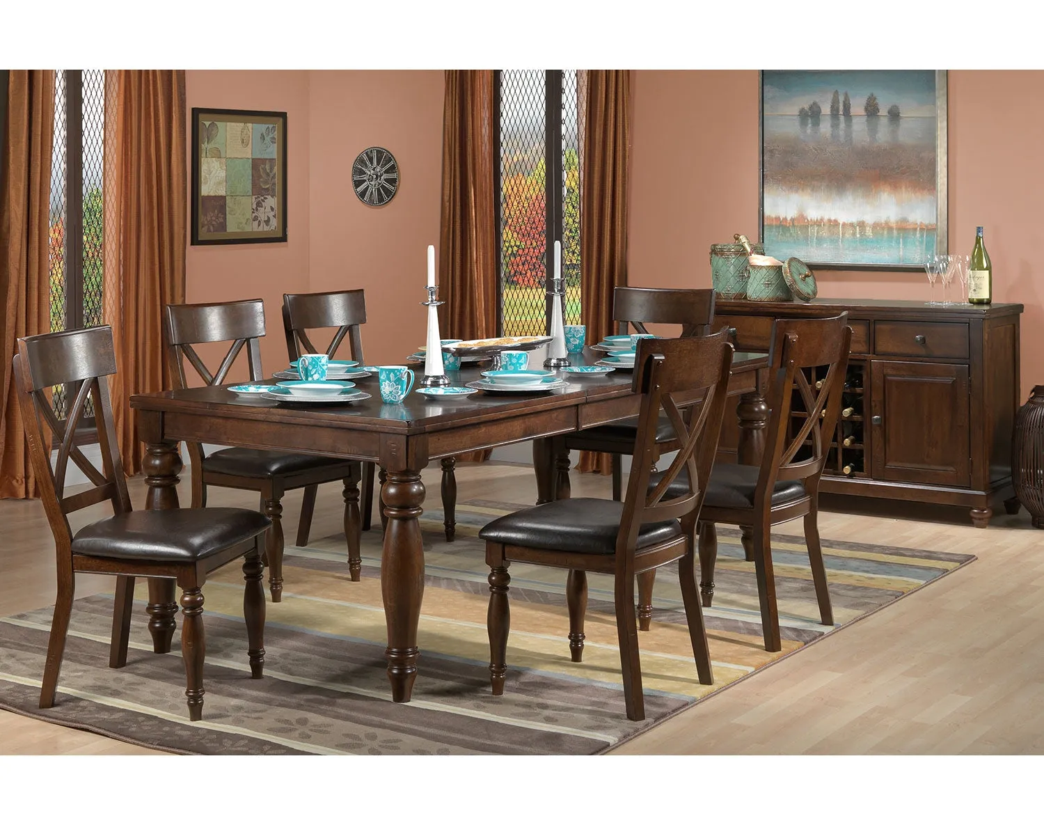 Kingstown Side Chair - Chocolate