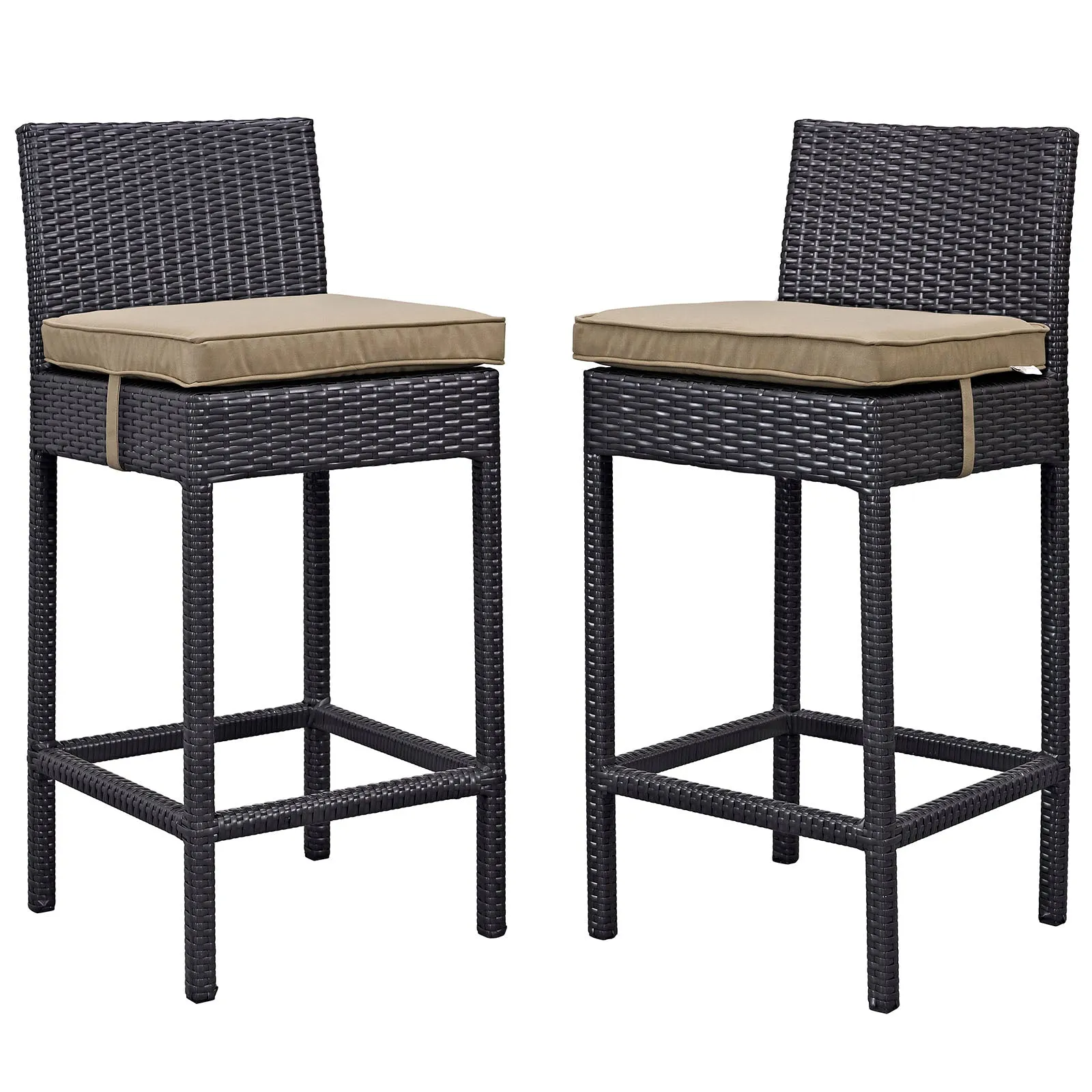 Lift Outdoor Patio Bar Stool Set of 2 by Modway