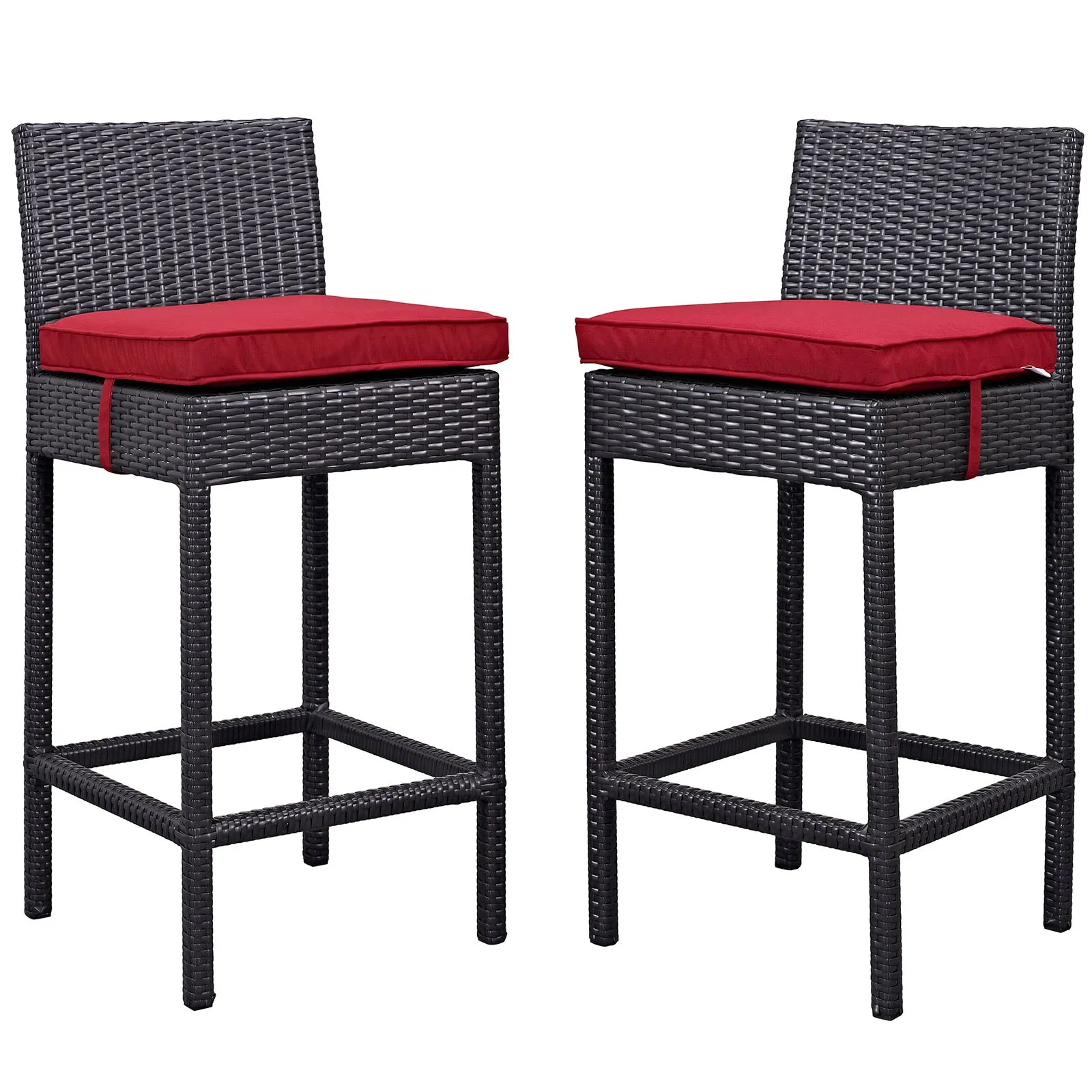 Lift Outdoor Patio Bar Stool Set of 2 by Modway