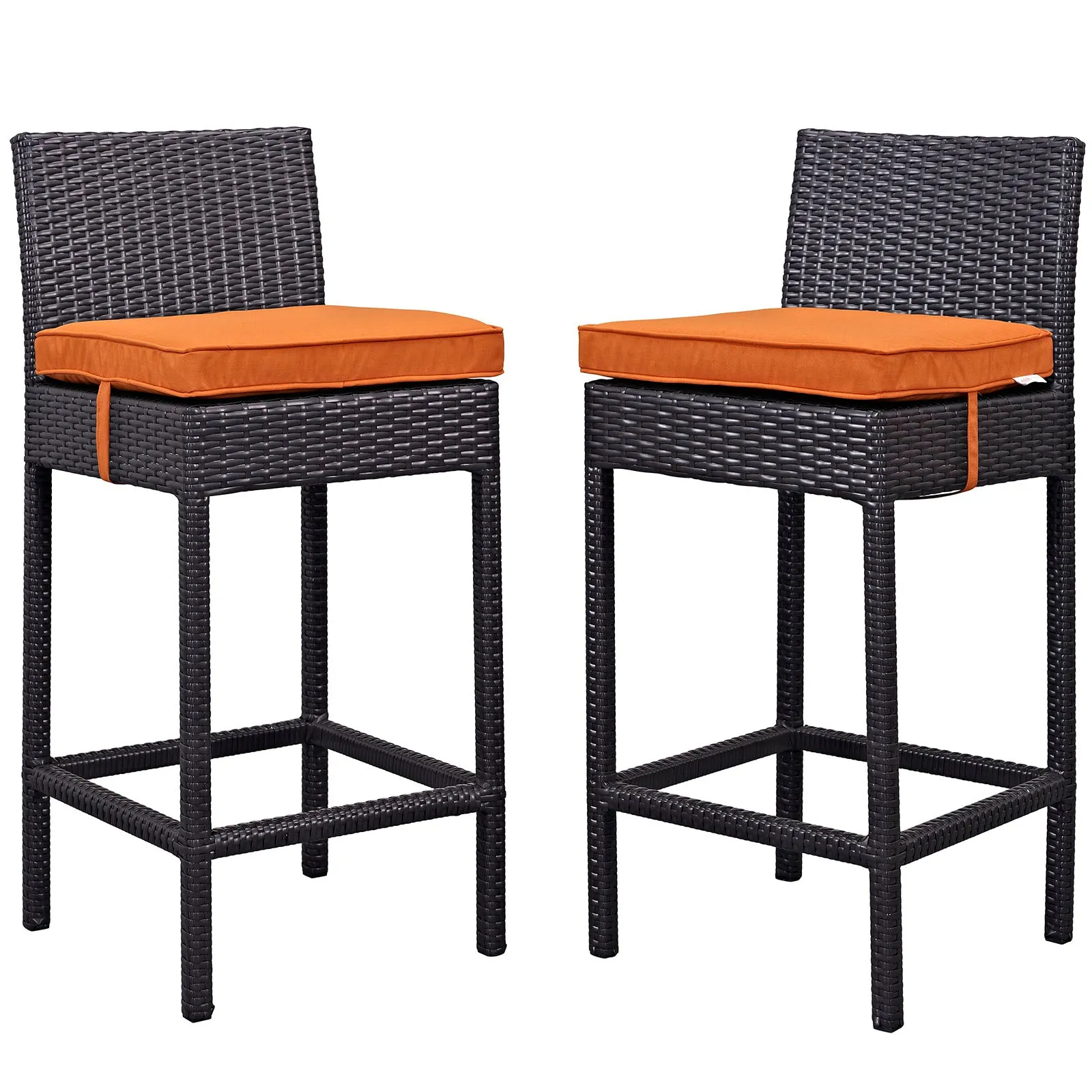 Lift Outdoor Patio Bar Stool Set of 2 by Modway