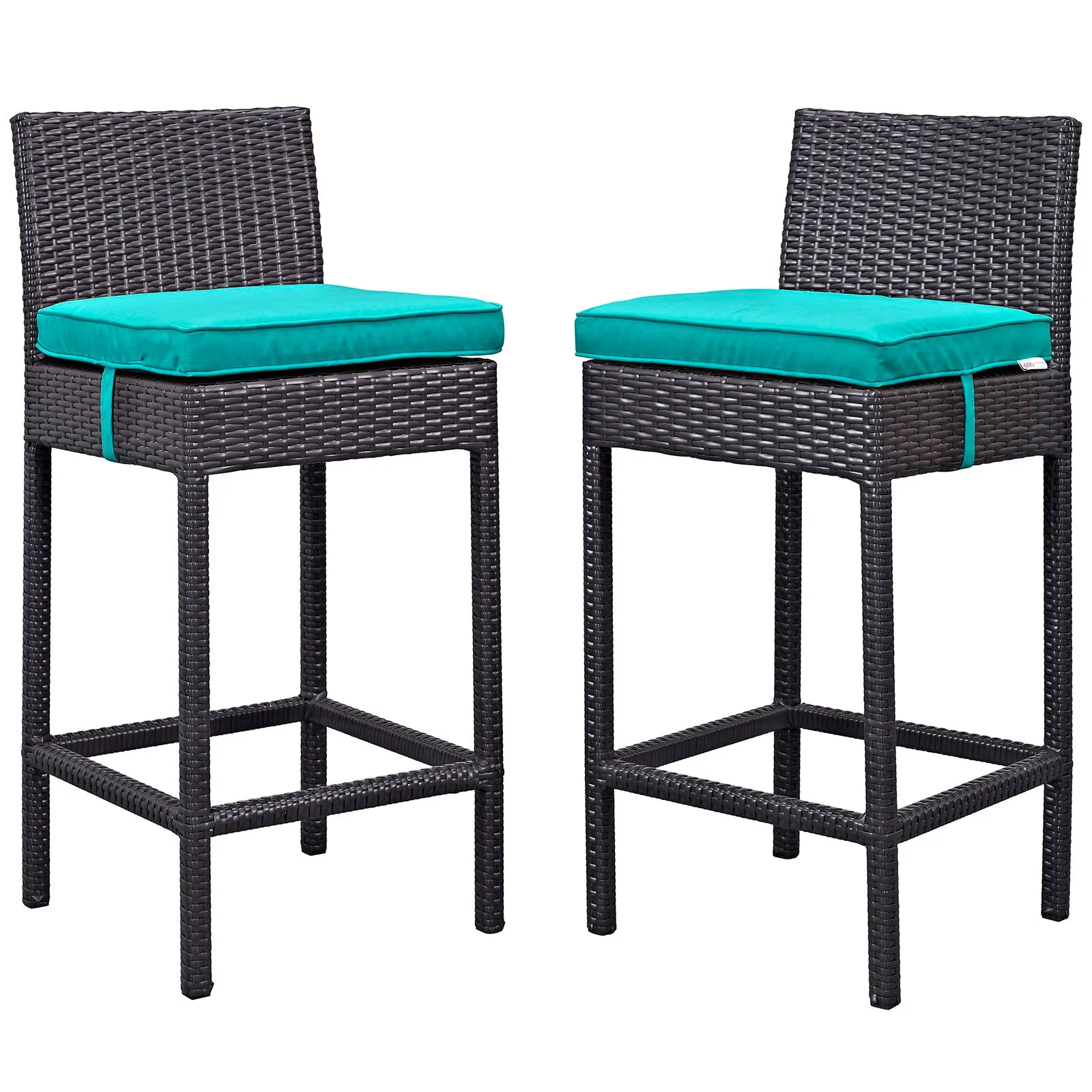 Lift Outdoor Patio Bar Stool Set of 2 by Modway