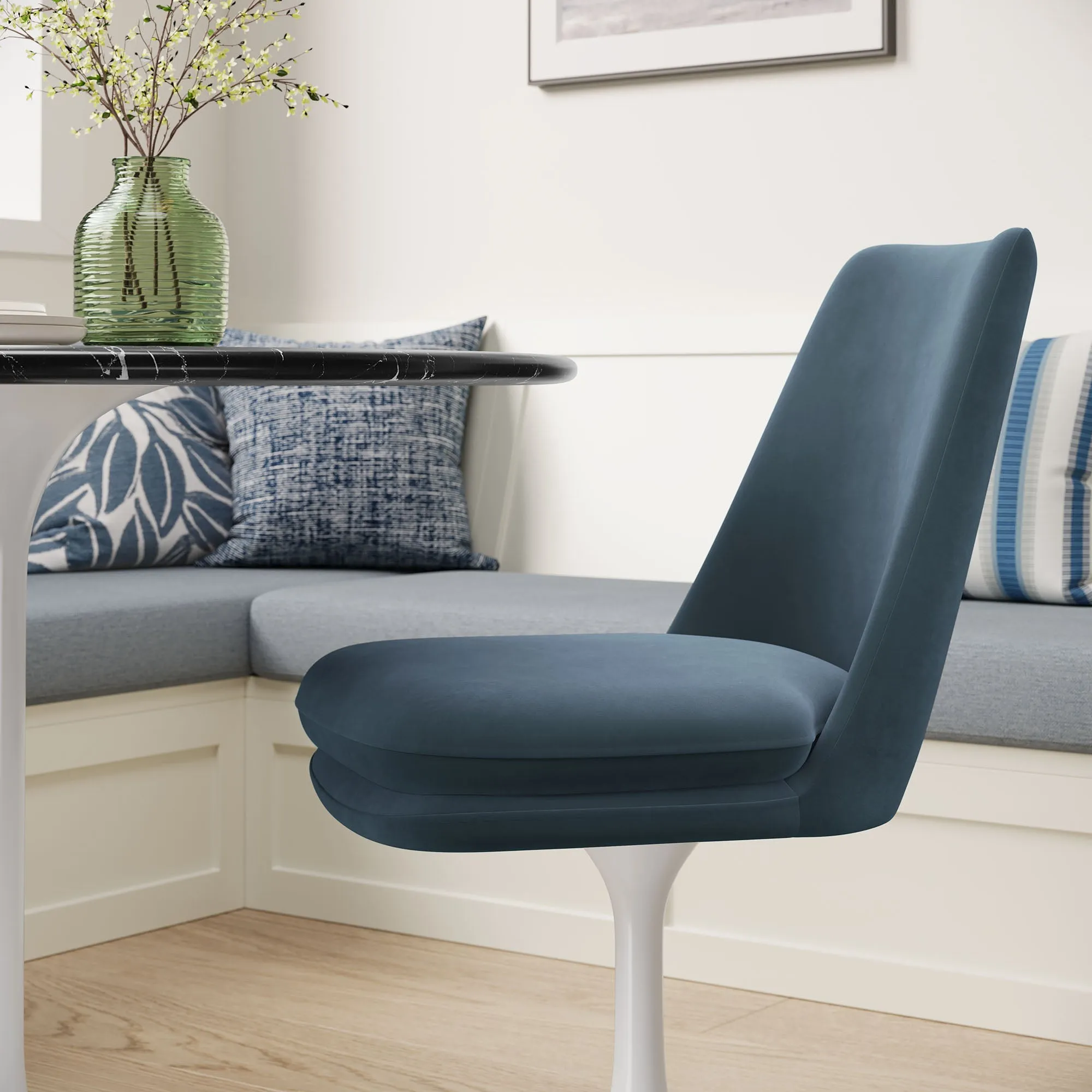 Lippa Swivel Dining Chair by Modway