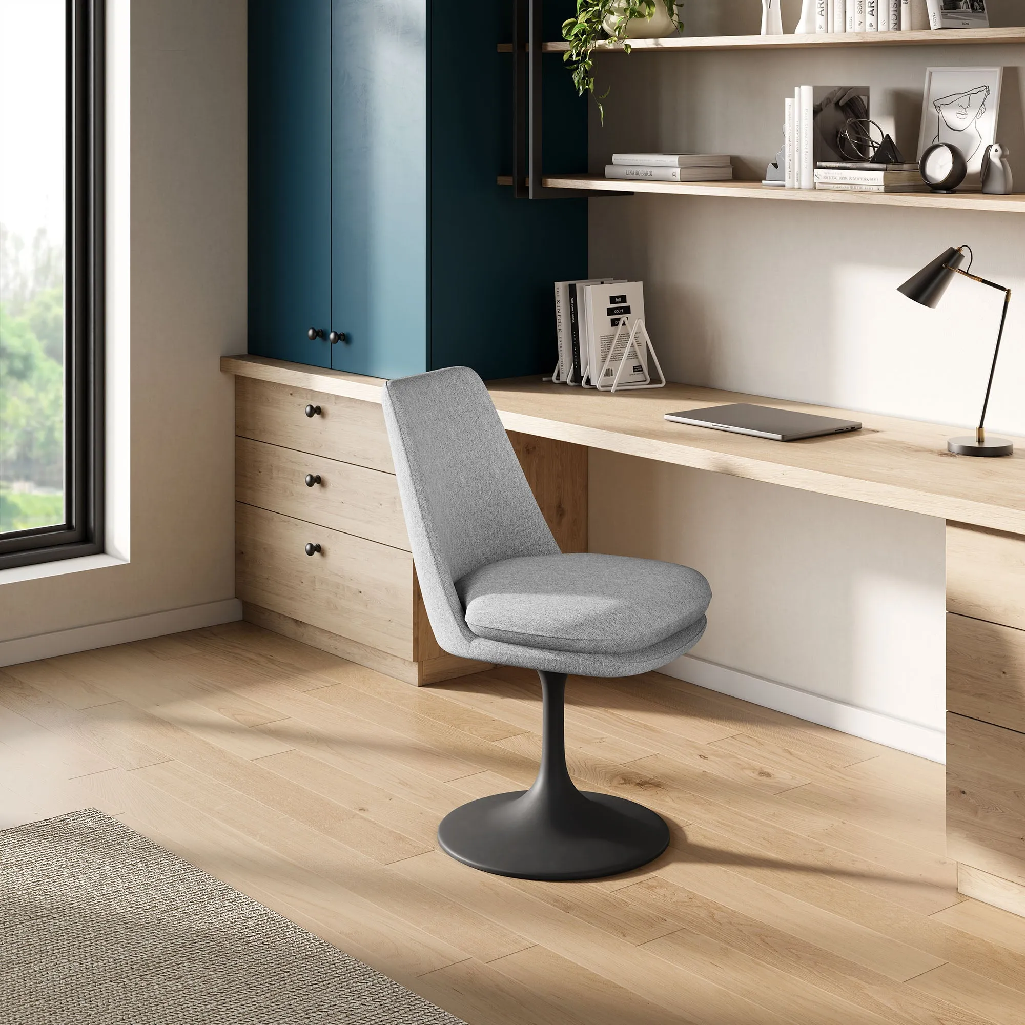 Lippa Swivel Dining Chair by Modway