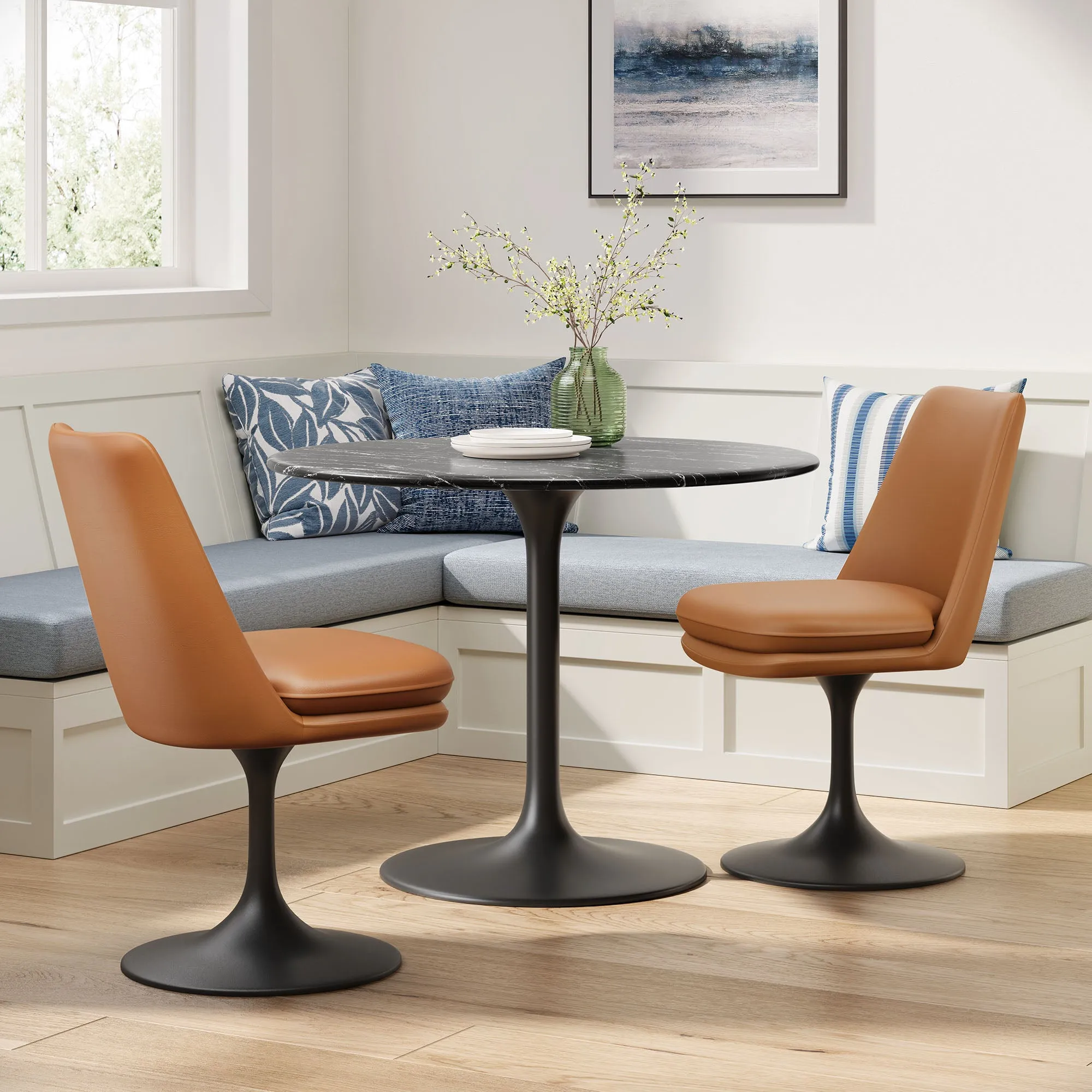 Lippa Swivel Dining Chair by Modway