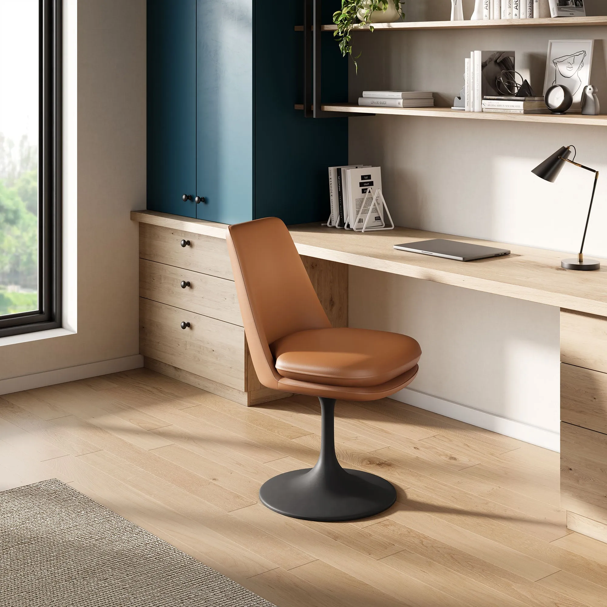 Lippa Swivel Dining Chair by Modway