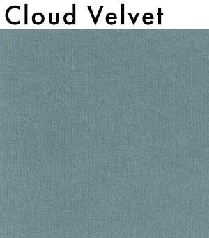Logan Chair in CLOUD VELVET - CLEARANCE