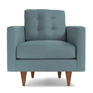 Logan Chair in CLOUD VELVET - CLEARANCE