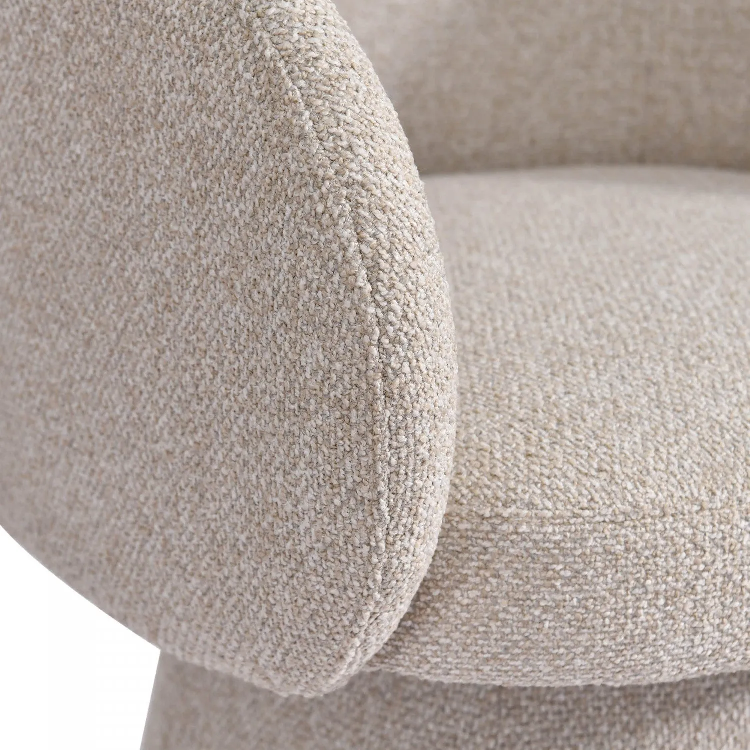 Marceau Club Chair - Bone White
