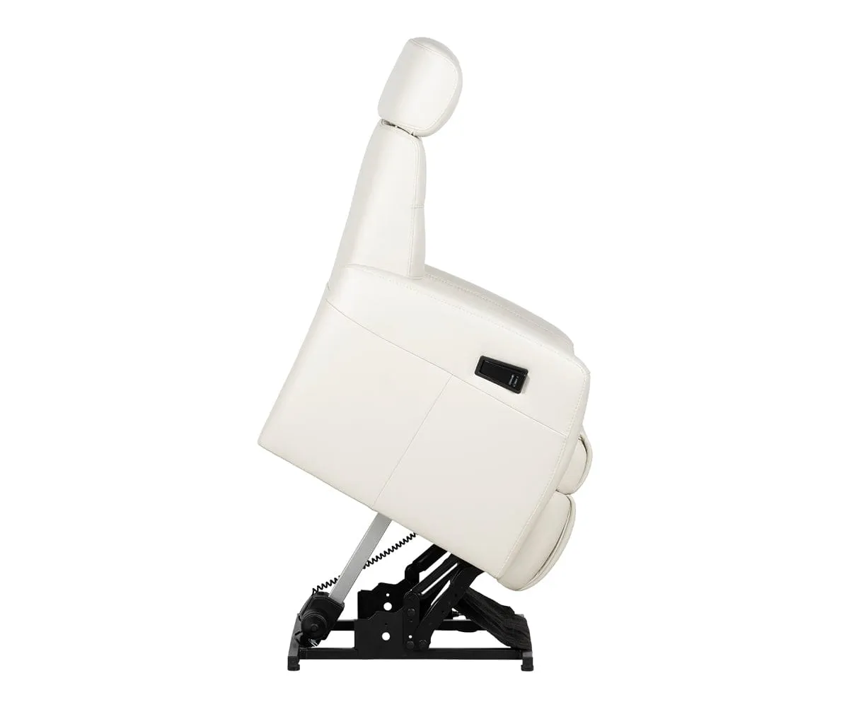 Norrell Lift Power Leather Recliner
