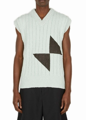 OAMC Modular V-Neck Knit Vest