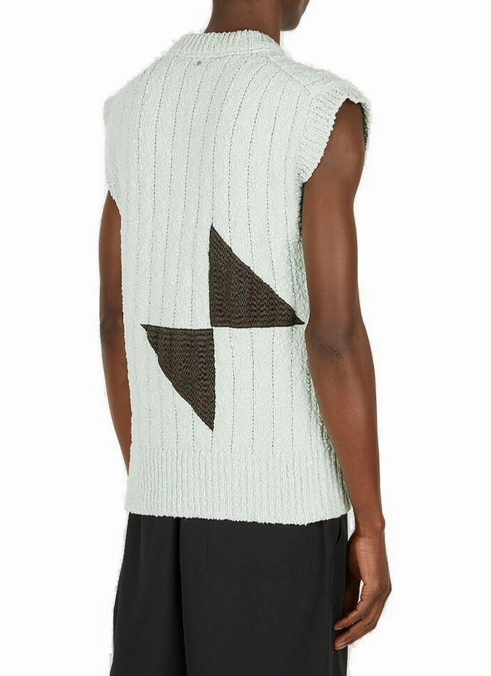 OAMC Modular V-Neck Knit Vest
