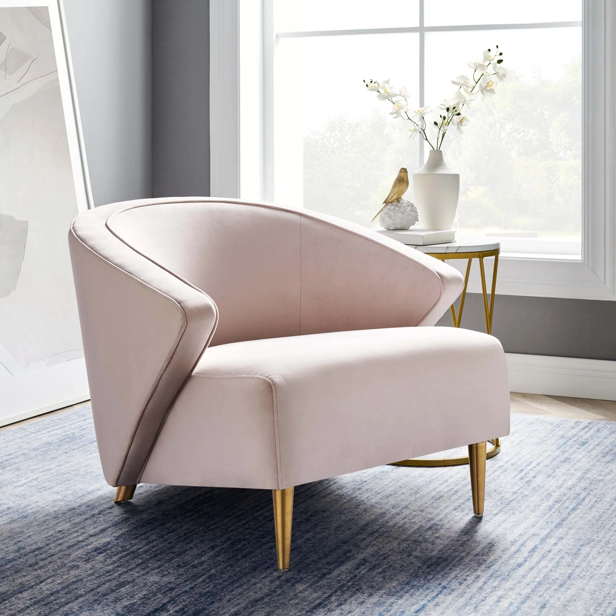 Odyssey Performance Velvet Armchair by Modway